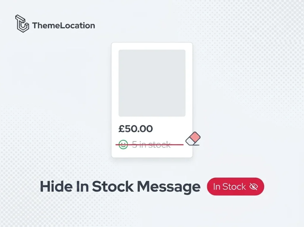 Hide WooCommerce Stock Message
