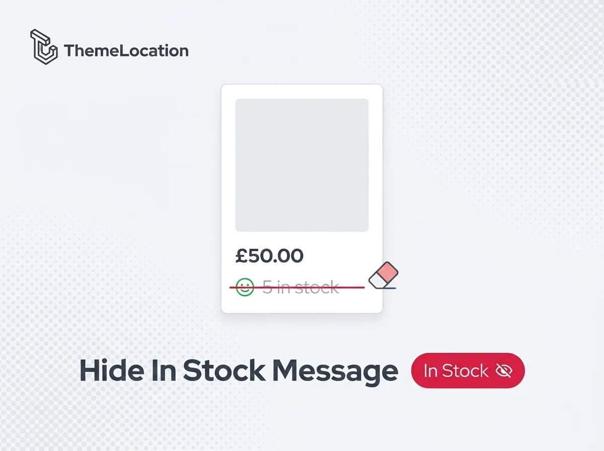 Hide WooCommerce Stock Message