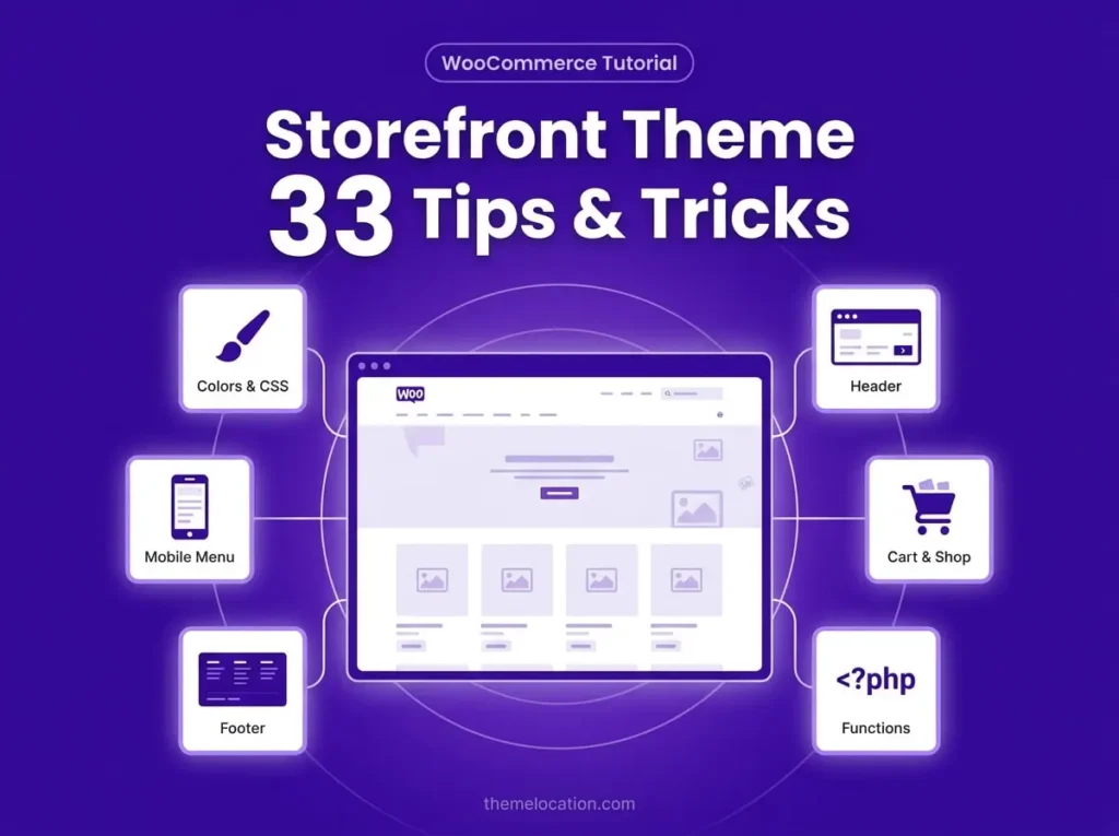 Storefront theme tips