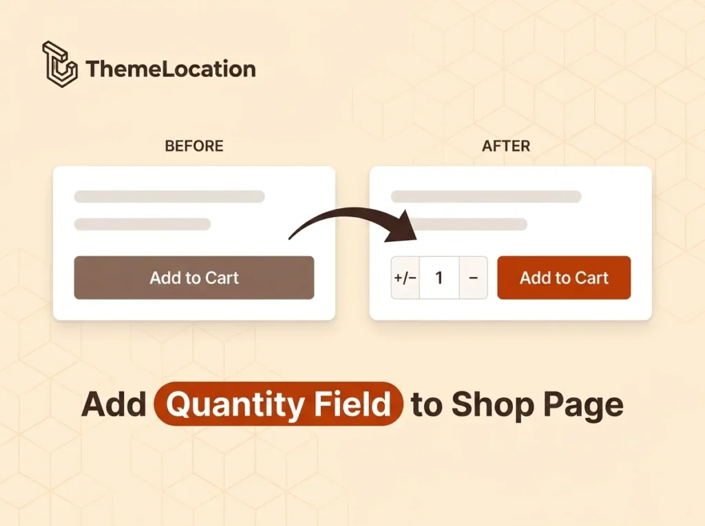 WooCommerce Quantity Field