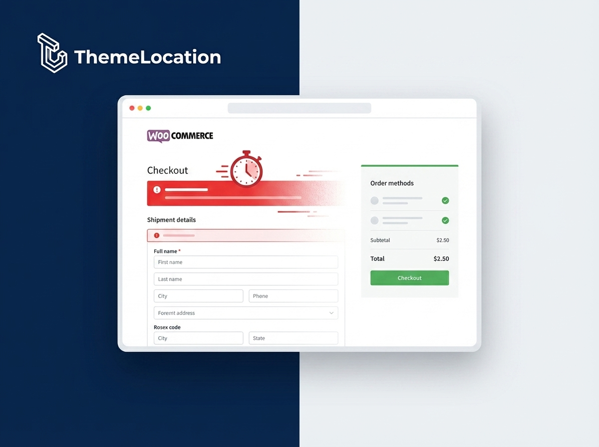 WooCommerce checkout error messages