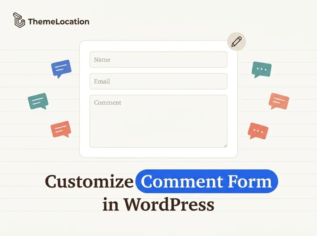 WordPress Comment Form