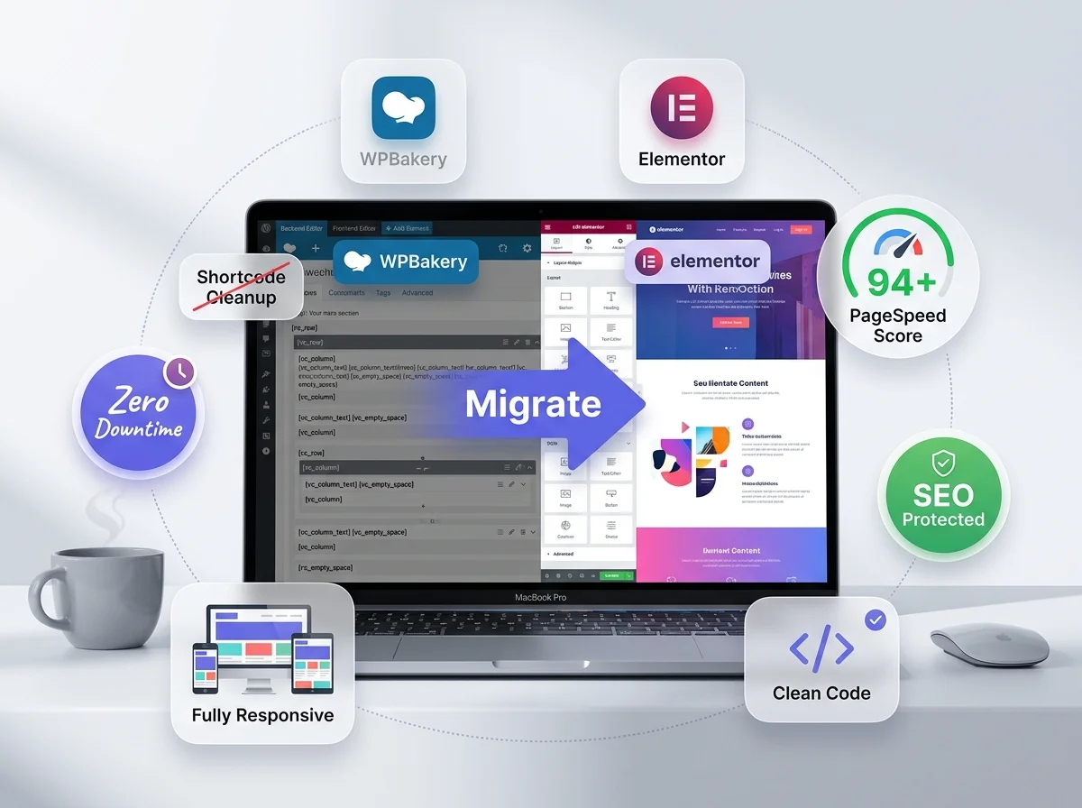 WPBakery to Elementor Migration